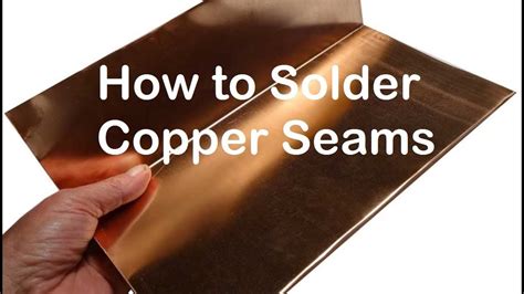 how to solder thin sheet metal|cleaning metal before soldering.